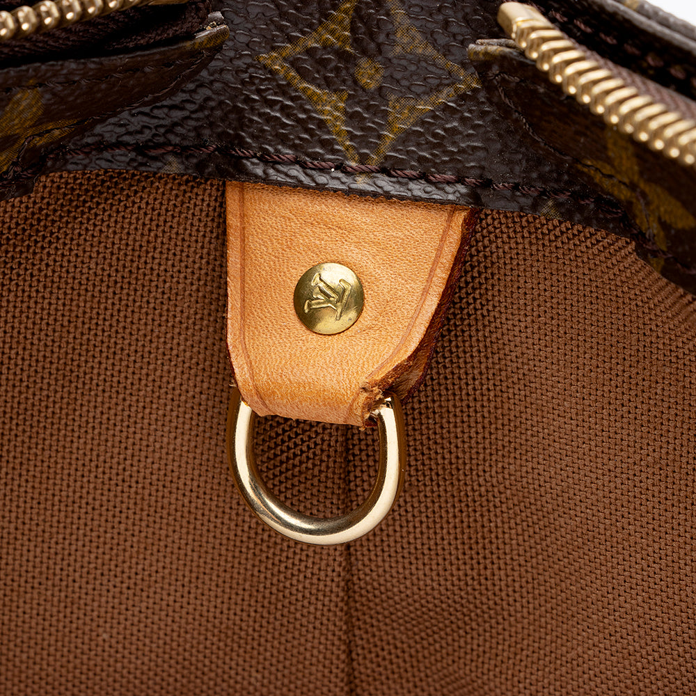 Louis Vuitton Vintage Monogram Canvas Cabas Mezzo Tote (SHF-15447)