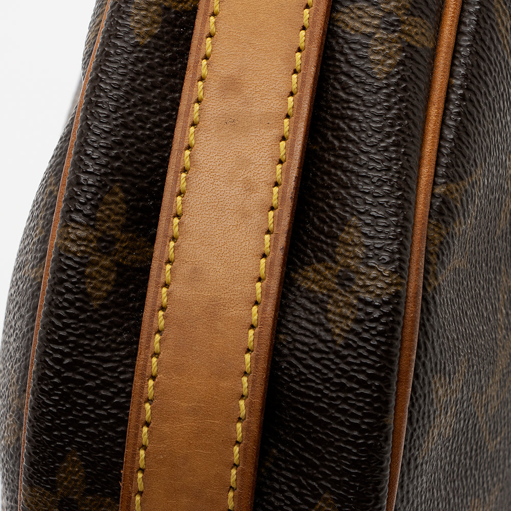 Louis Vuitton Vintage Monogram Canvas Jeune Fille MM Shoulder Bag (SHF-18465)