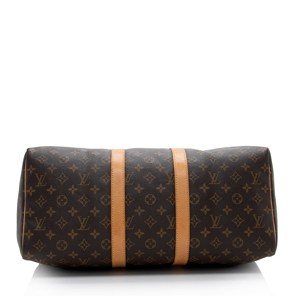 Louis Vuitton Vintage Monogram Canvas Keepall 45 Duffel Bag (SHF-16876)