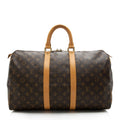 Louis Vuitton Vintage Monogram Canvas Keepall 45 Duffel Bag (SHF-17139)