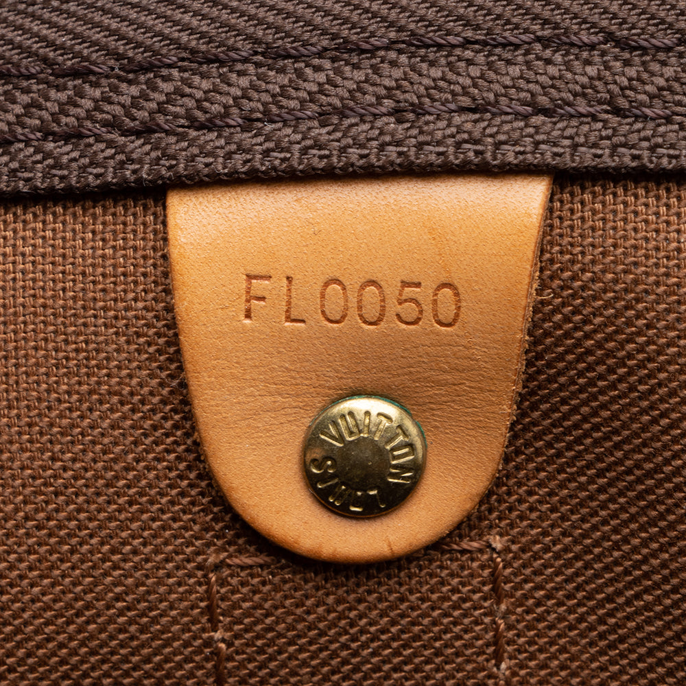 Louis Vuitton Vintage Monogram Canvas Keepall 50 Duffel Bag (SHF-17140)