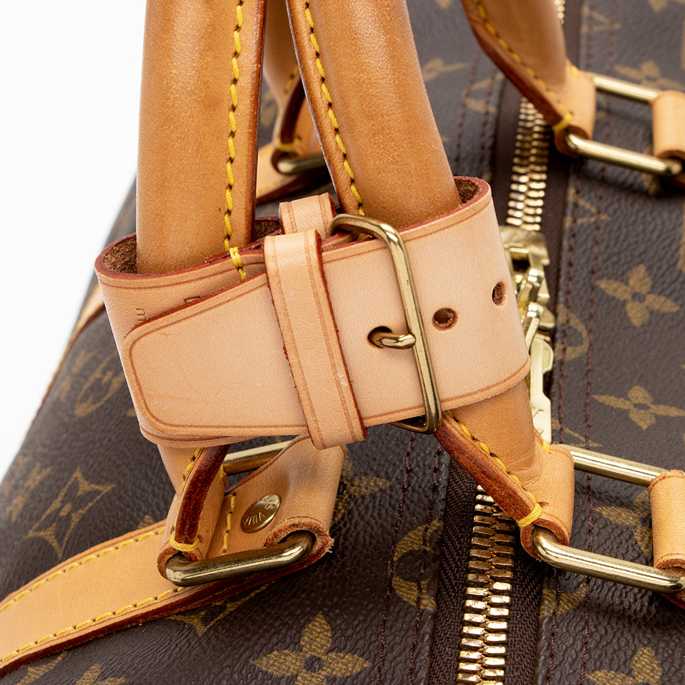 Louis Vuitton Vintage Monogram Canvas Keepall 50 Duffel Bag (SHF-17140)