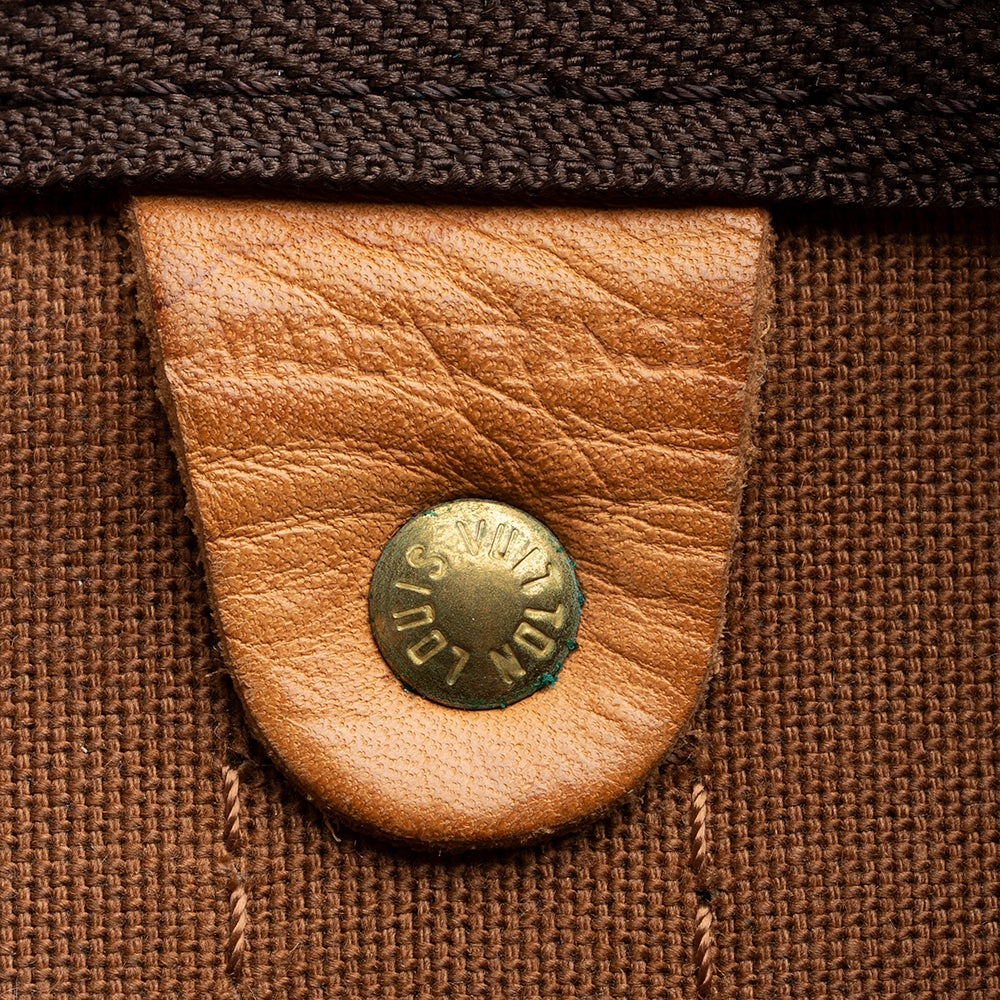 Louis Vuitton Vintage Monogram Canvas Keepall 55 Duffel Bag (SHF-16747)