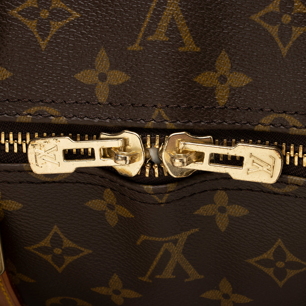 Louis Vuitton Vintage Monogram Canvas Keepall Bandouliere 60 Duffel Bag (SHF-16749)
