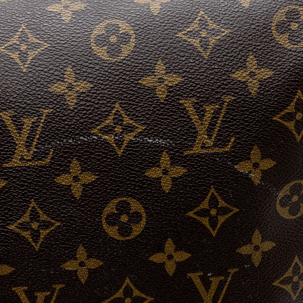 Louis Vuitton Vintage Monogram Canvas Keepall Bandouliere 60 Duffel Bag (SHF-16878)