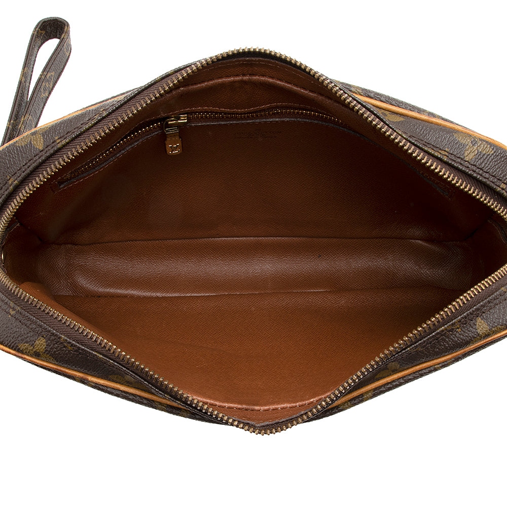 Louis Vuitton Vintage Monogram Canvas Marly Dragonne GM Clutch - FINAL SALE (SHF-17453)