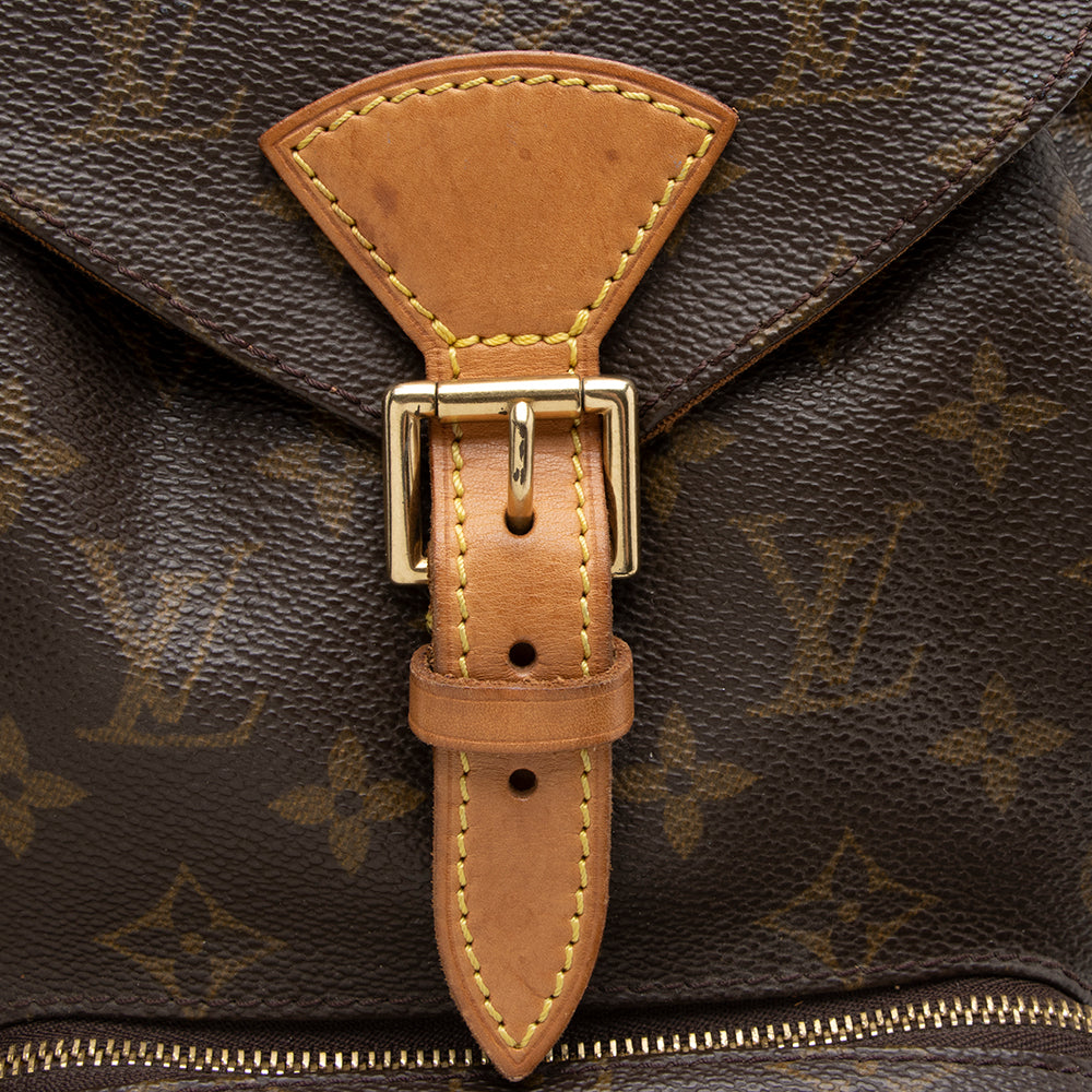 Louis Vuitton Vintage Monogram Canvas Montsouris MM Backpack (SHF-15905)