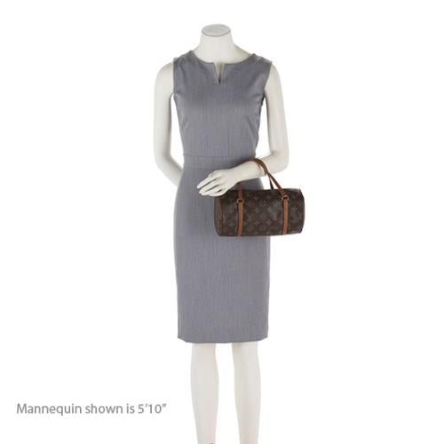 Louis Vuitton Vintage Monogram Canvas Papillon 26 Satchel (SHF-13757)