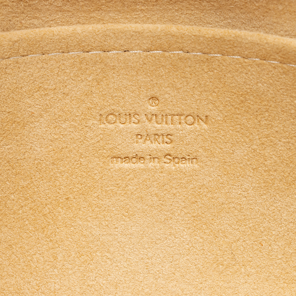 Louis Vuitton Vintage Monogram Canvas Pochette Twin GM Shoulder Bag (SHF-18399)