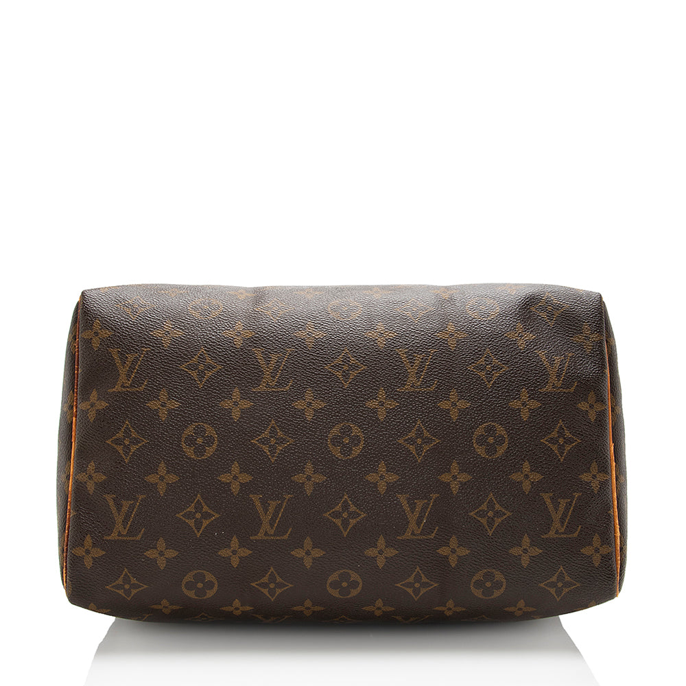 Louis Vuitton Vintage Monogram Canvas Speedy 30 Satchel - FINAL SALE (SHF-17455)
