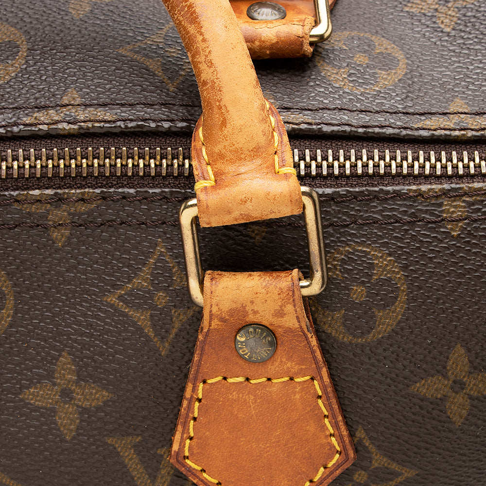 Louis Vuitton Vintage Monogram Canvas Speedy 30 Satchel - FINAL SALE (SHF-17455)