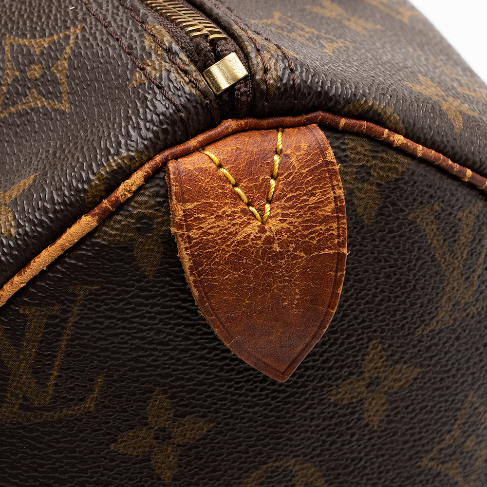 Louis Vuitton Vintage Monogram Canvas Speedy 30 Satchel - FINAL SALE (SHF-17455)