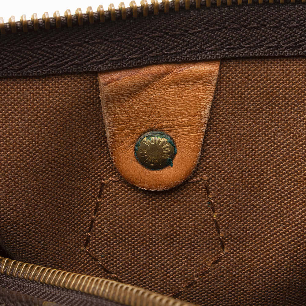 Louis Vuitton Vintage Monogram Canvas Speedy 30 Satchel (SHF-18388)