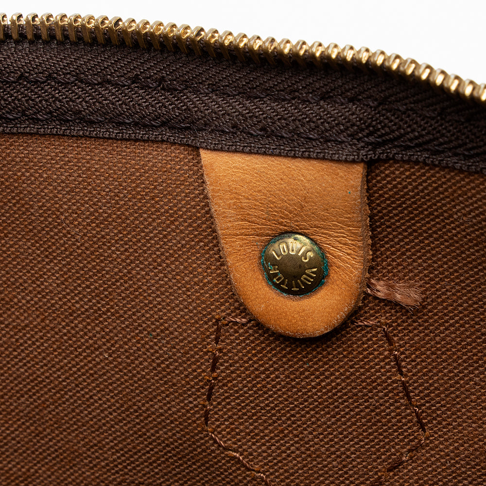 Louis Vuitton Vintage Monogram Canvas Speedy 35 Satchel (SHF-18363)