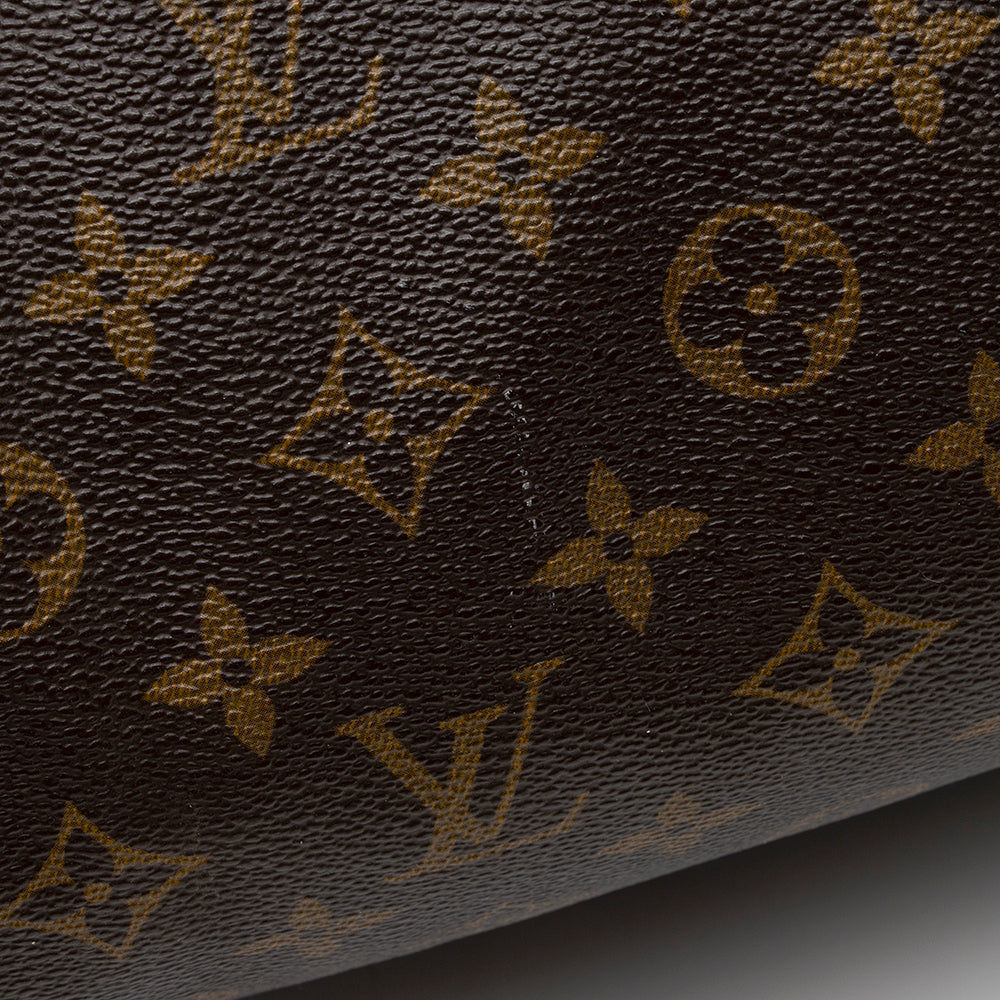 Louis Vuitton Vintage Monogram Canvas Speedy 35 Satchel (SHF-18363)