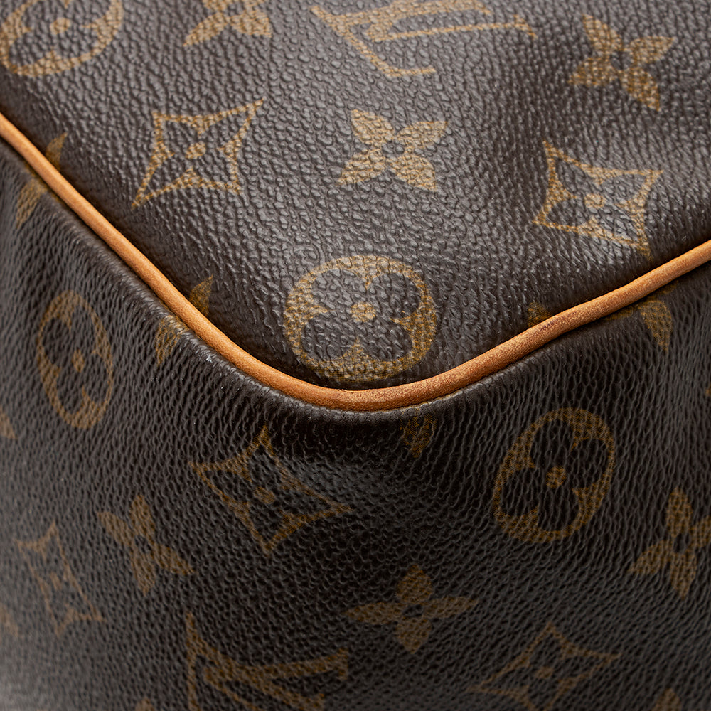 Louis Vuitton Vintage Monogram Canvas Speedy 35 Satchel (SHF-18363)
