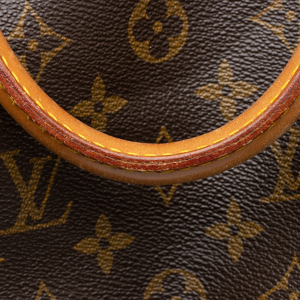 Louis Vuitton Vintage Monogram Canvas Speedy 35 Satchel (SHF-18363)
