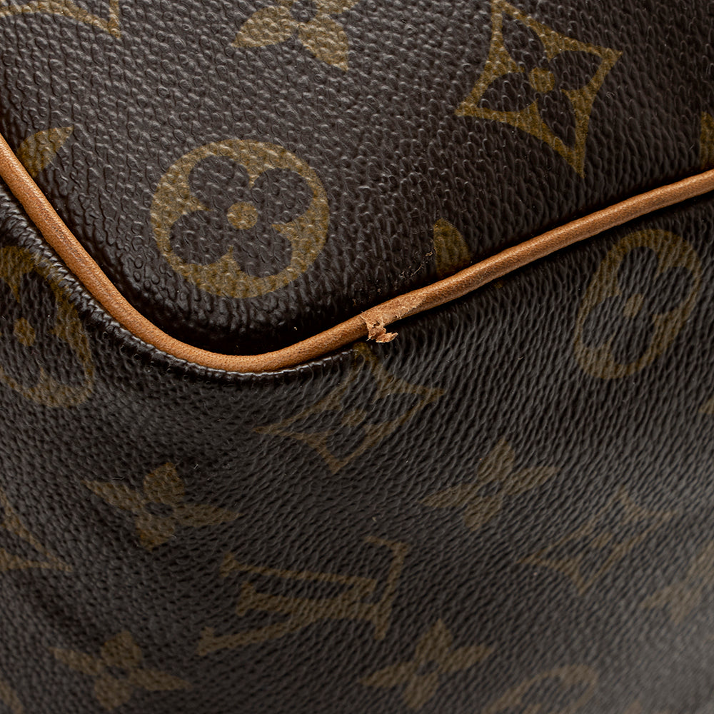 Louis Vuitton Vintage Monogram Canvas Speedy 40 Satchel (SHF-16124)