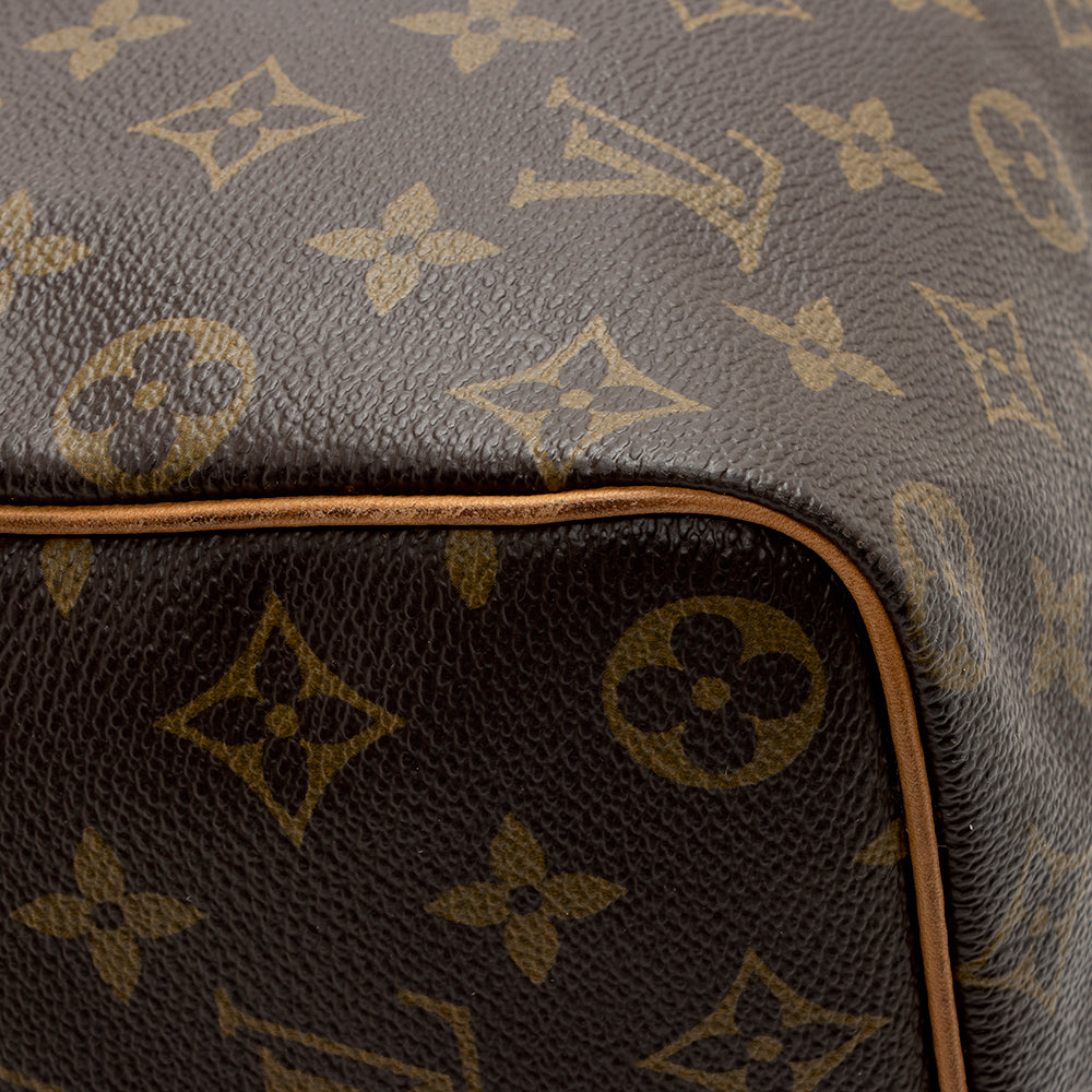 Louis Vuitton Vintage Monogram Canvas Speedy 40 Satchel (SHF-16124)