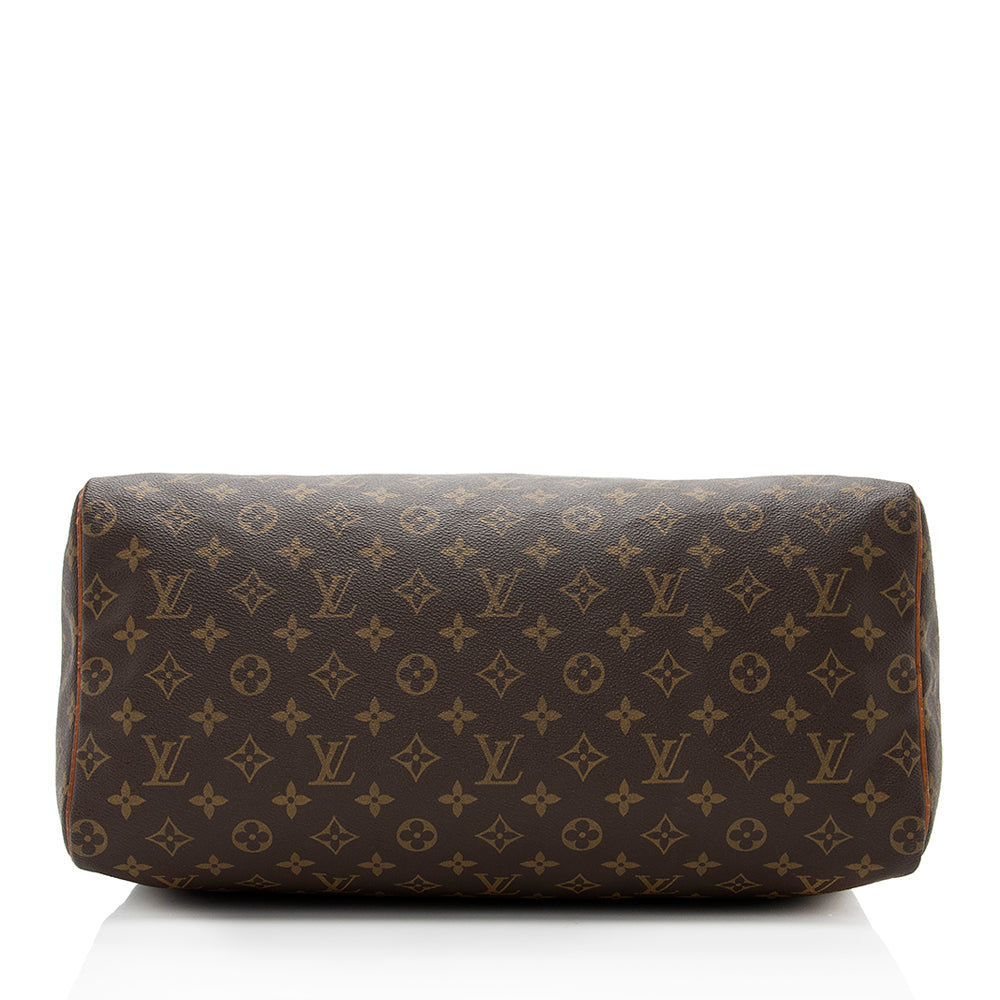 Louis Vuitton Vintage Monogram Canvas Speedy 40 Satchel (SHF-18364)
