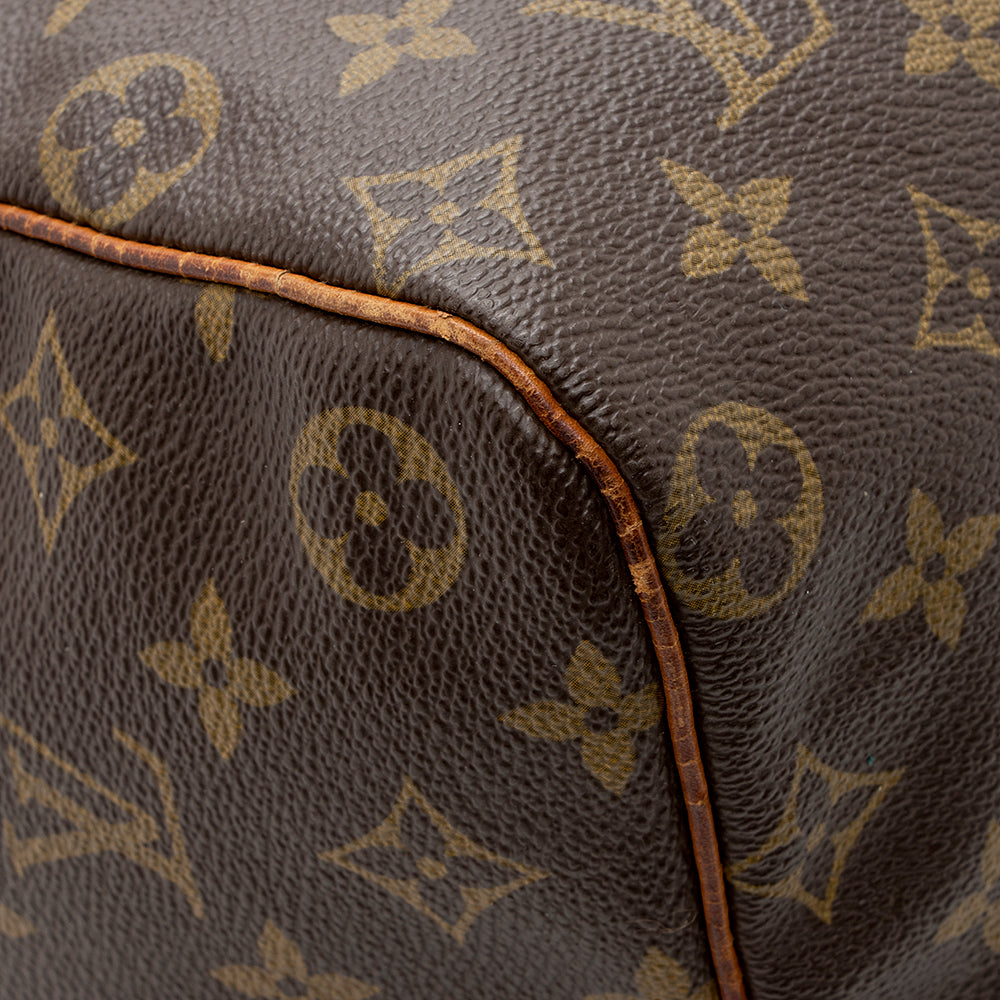 Louis Vuitton Vintage Monogram Canvas Speedy 40 Satchel (SHF-18364)