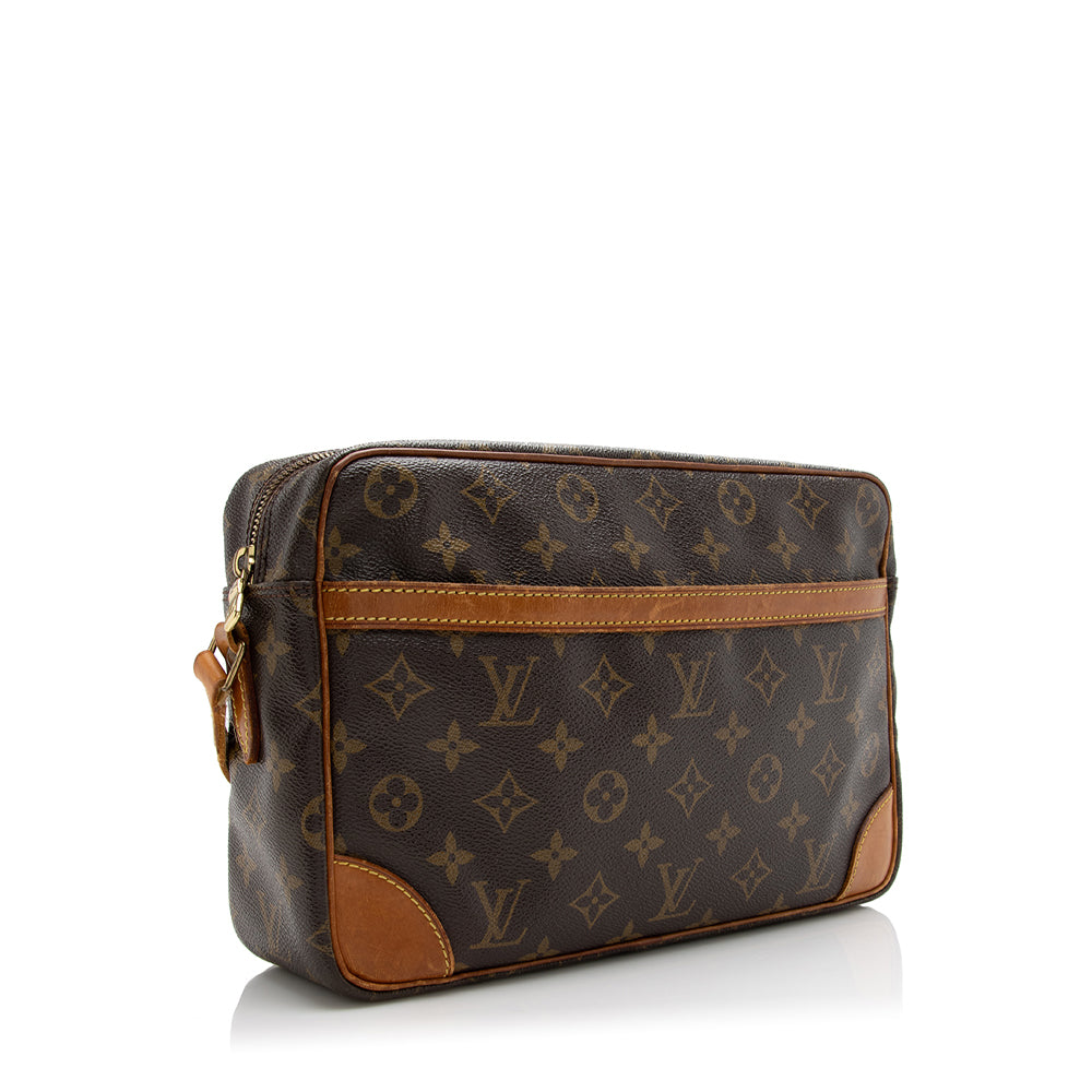 Louis Vuitton Vintage Monogram Canvas Trocadero 27 Shoulder Bag (SHF-17092)