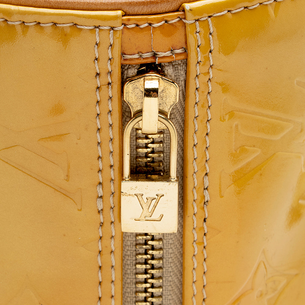 Louis Vuitton Vintage Monogram Vernis Bedford Satchel (SHF-15741)