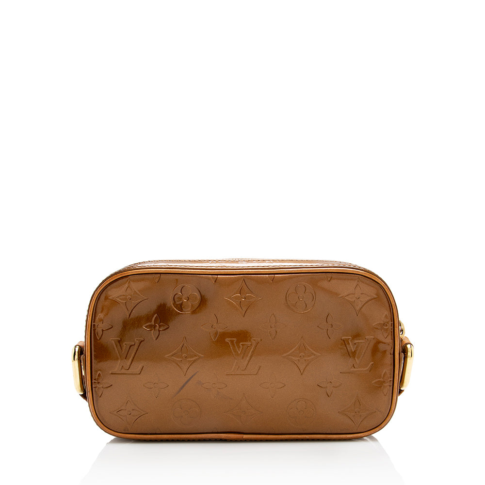 Louis Vuitton Vintage Monogram Vernis Christie MM Shoulder Bag (SHF-18299)