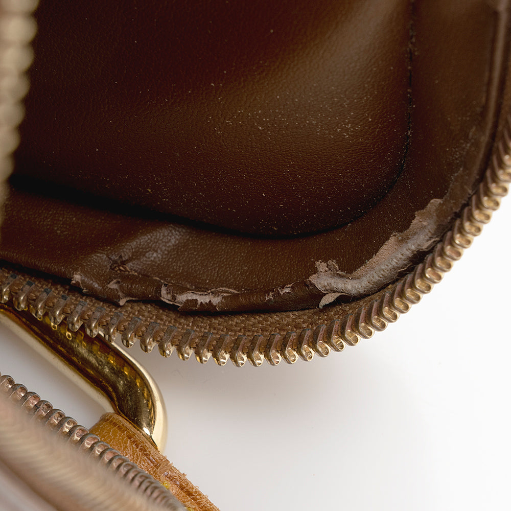 Louis Vuitton Vintage Monogram Vernis Christie MM Shoulder Bag (SHF-18299)