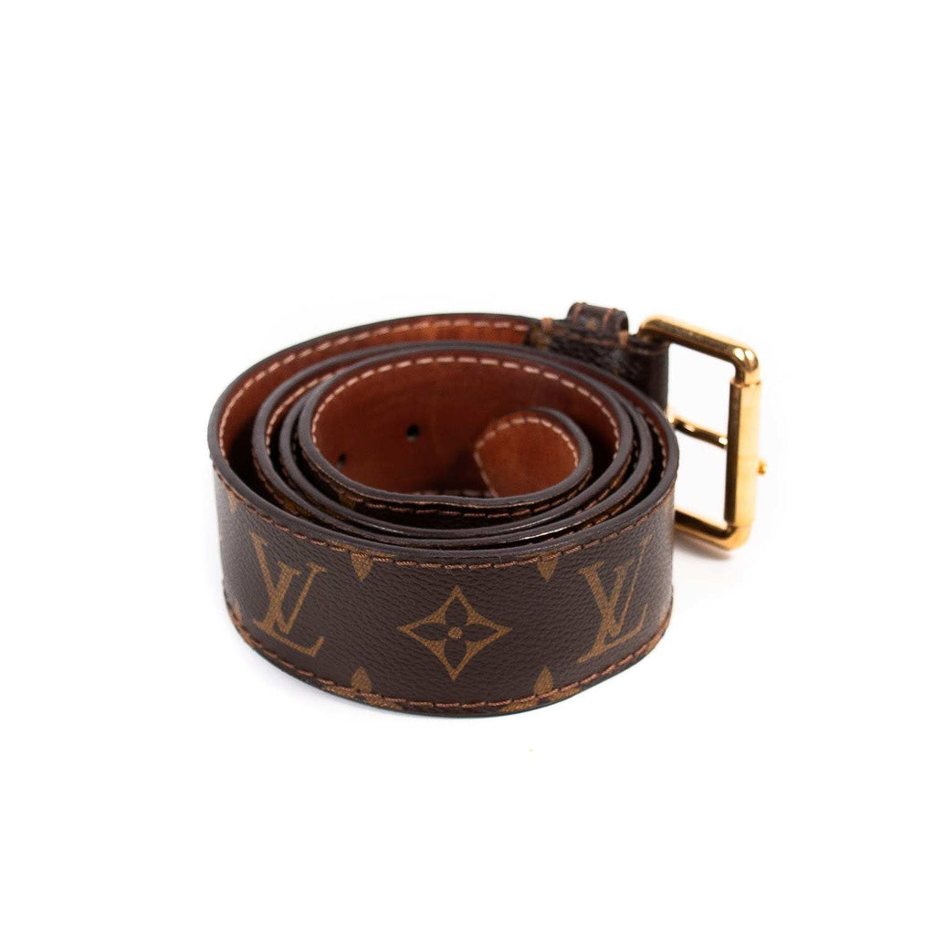 Louis Vuitton Monogram Buckle Belt