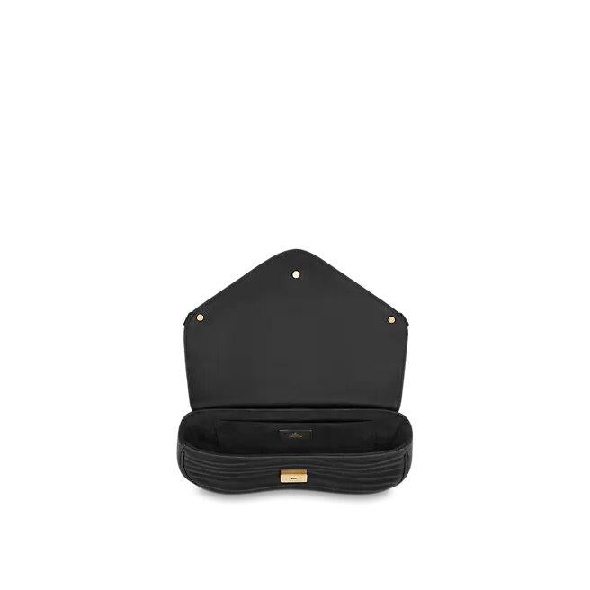 Louis Vuitton NEW WAVE CHAIN BAG MM BLACK