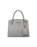 Small Saffiano Leather Monochrome Bag