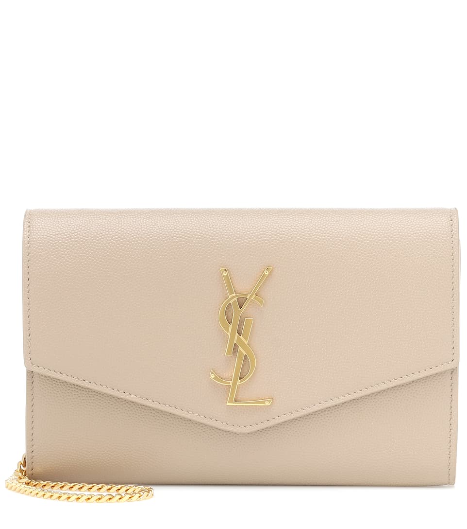 Uptown Small Leather Clutch