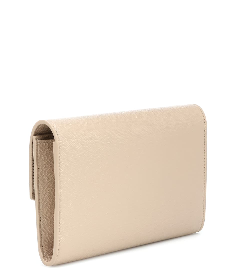 Uptown Small Leather Clutch