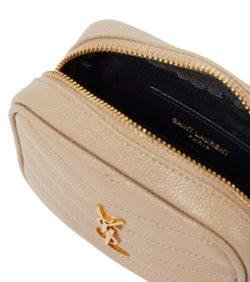 Lou Micro Leather Crossbody Bag