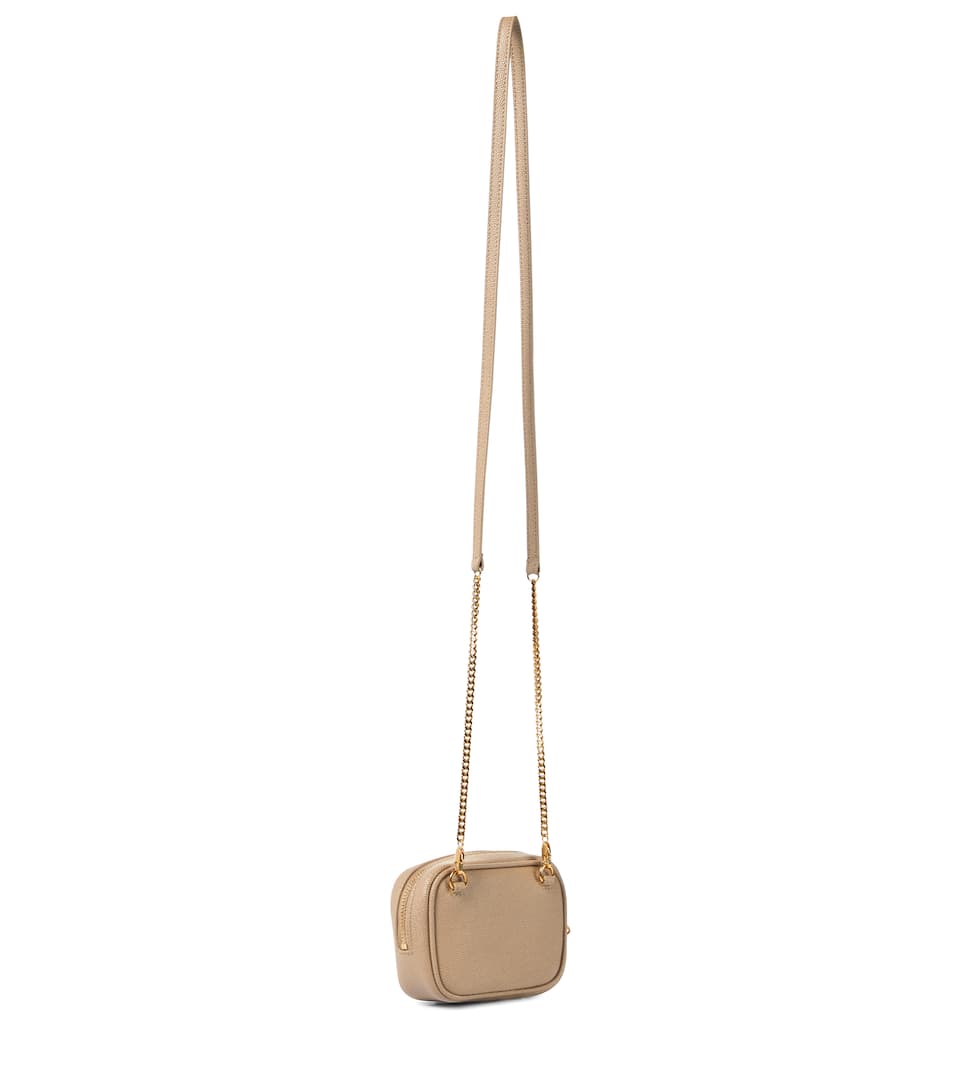 Lou Micro Leather Crossbody Bag