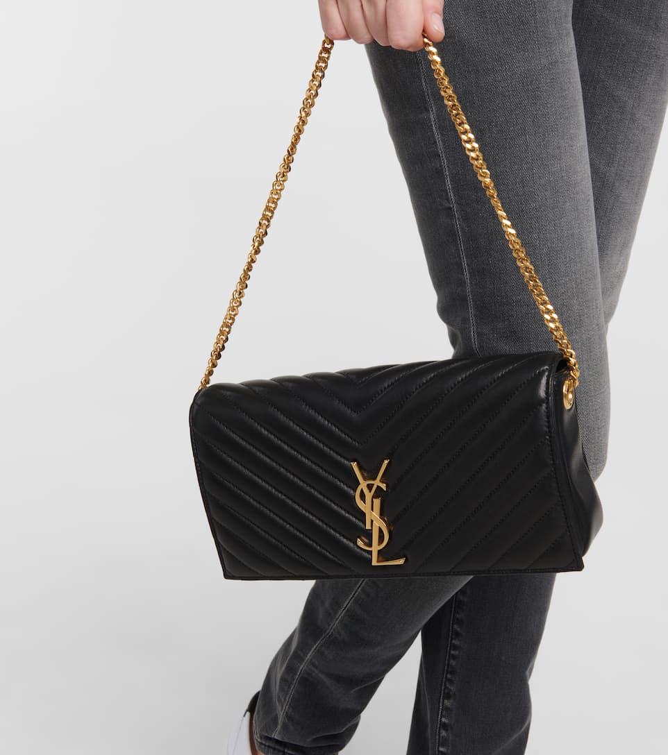 Kate Baguette Leather Shoulder Bag