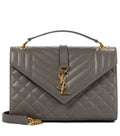 Envelope Medium Leather Shoulder Bag