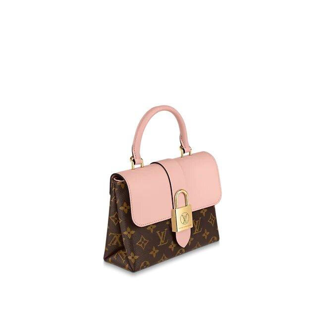 Louis Vuitton LOCKY BB Rose Poudré Pink