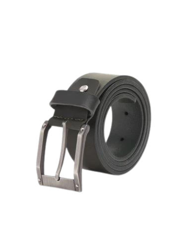 Shadow Black Leather Belt