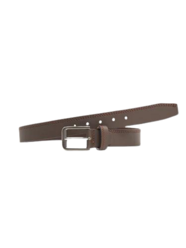 Saddle Brown Leather Belt
