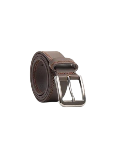 Saddle Brown Leather Belt