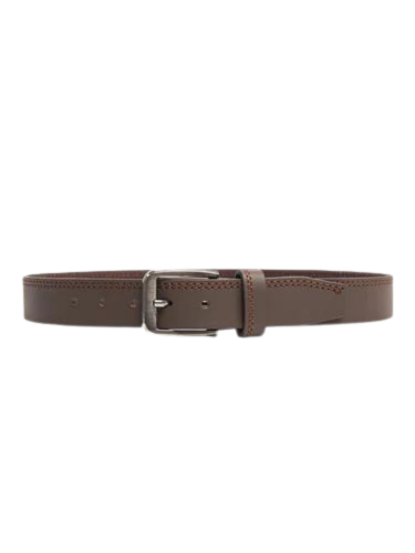 Saddle Brown Leather Belt