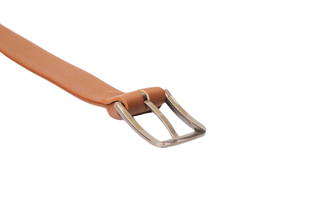 Camel Blend Leather Belt