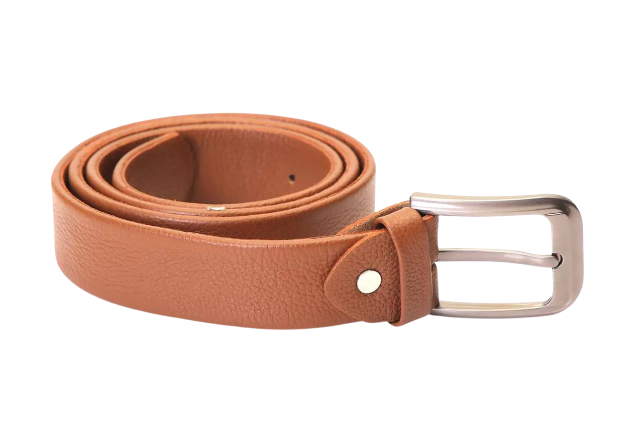Camel Blend Leather Belt