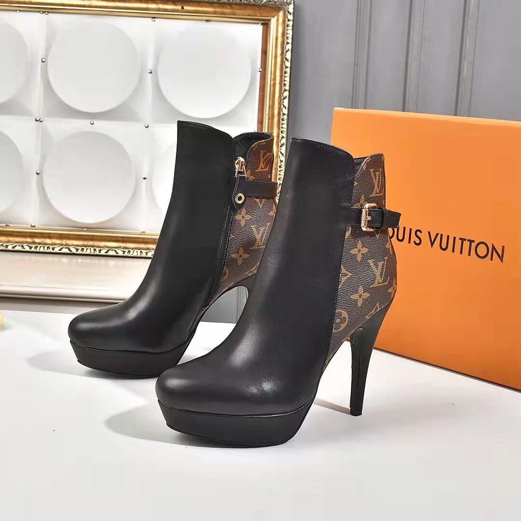 Louis Vuitton Afterglow Platform Ankle Boot