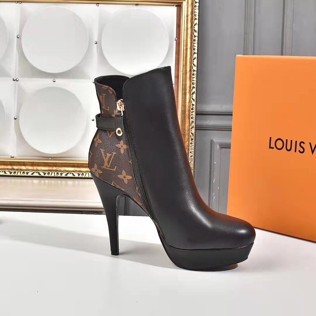 Louis Vuitton Afterglow Platform Ankle Boot