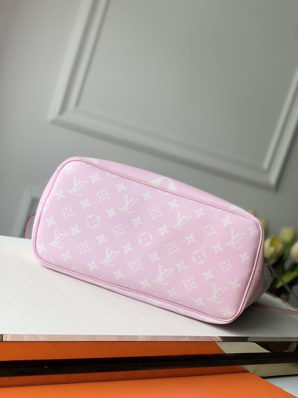 Louis Vuitton Tie Dye Escale Neverfull MM 32cm Monogram Canvas Spring/Summer Collection M45270, Pastel Pink
