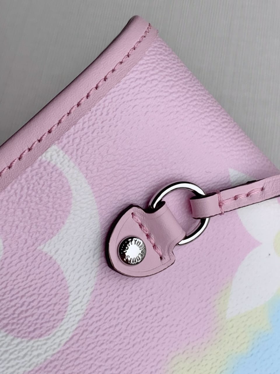 Louis Vuitton Tie Dye Escale Neverfull MM 32cm Monogram Canvas Spring/Summer Collection M45270, Pastel Pink