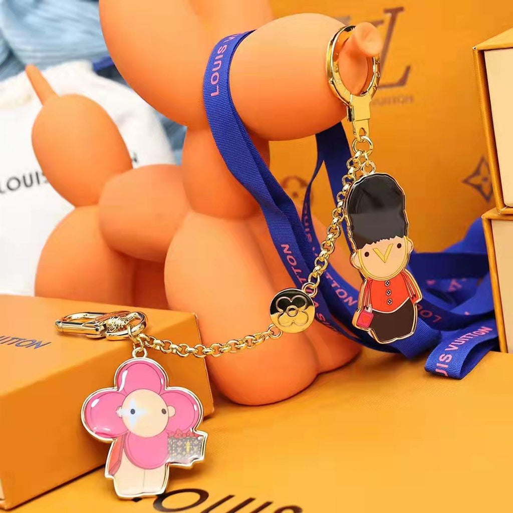 Louis Vuitton BFF Gaston and Vivienne Bag Charm And Key Holder